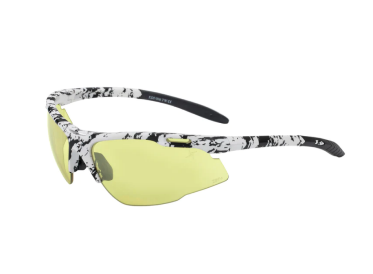 EyeframesInt-XP-11002-1YSD Photochromic Yellow to Grey Lens Safety Glasses