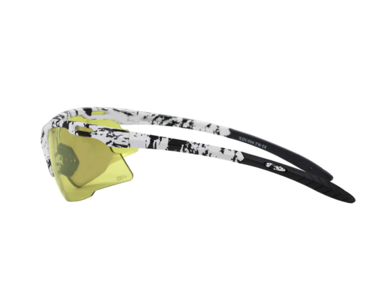 EyeframesInt-XP-11002-1YSD Photochromic Yellow to Grey Lens Safety Glasses