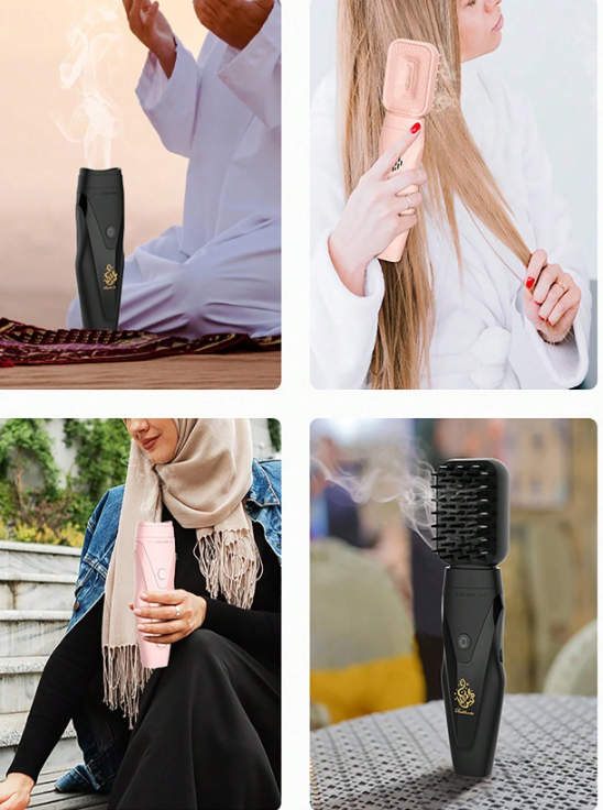 Bukhoon, Electric Portable Comb Hair Burner For Bakhoor