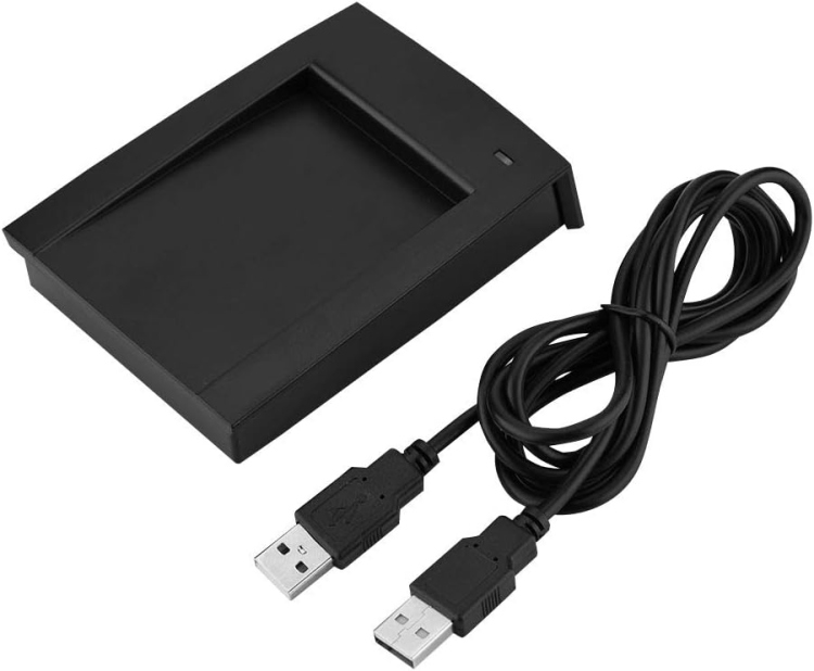 R10 RFID CARD READER USB PLUG AND PLAY FOR 125KHZ/13.56MHZ