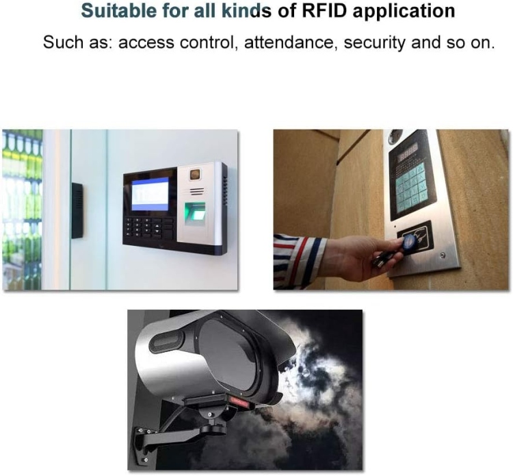 R10 RFID CARD READER USB PLUG AND PLAY FOR 125KHZ/13.56MHZ