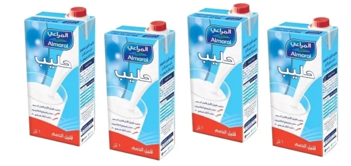 حليب سائل المراعي 1 لتر * 4
