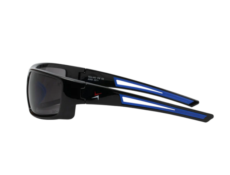 EyeframesInt-XP-11002-PC-SD, Smoke Lens Safety Sunglasses, Assorted Colors