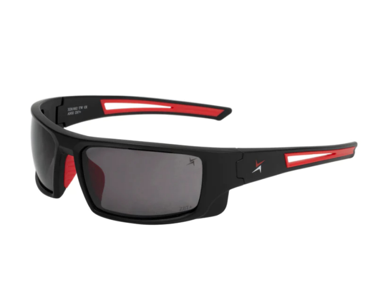 EyeframesInt-XP-11002-PC-SD, Smoke Lens Safety Sunglasses, Assorted Colors