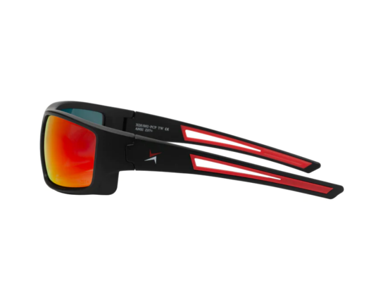 EyeframesInt-XP-11002-PCP, Polarized Mirror Safety Sunglasses, Assorted Colors