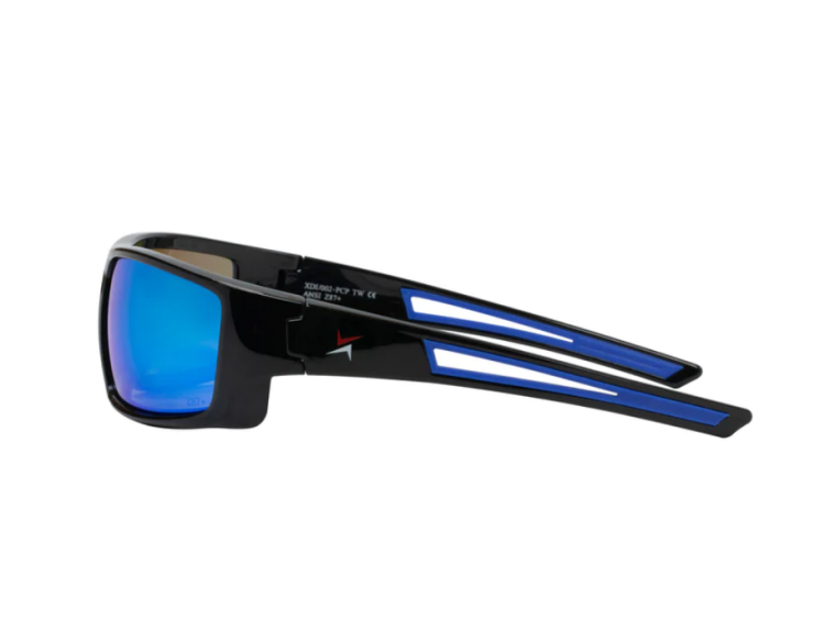 EyeframesInt-XP-11002-PCP, Polarized Mirror Safety Sunglasses, Assorted Colors