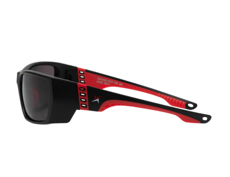 EyeframesInt-XP-11003-PC-SD, Smoke Lens Safety Sunglasses, Assorted Colors