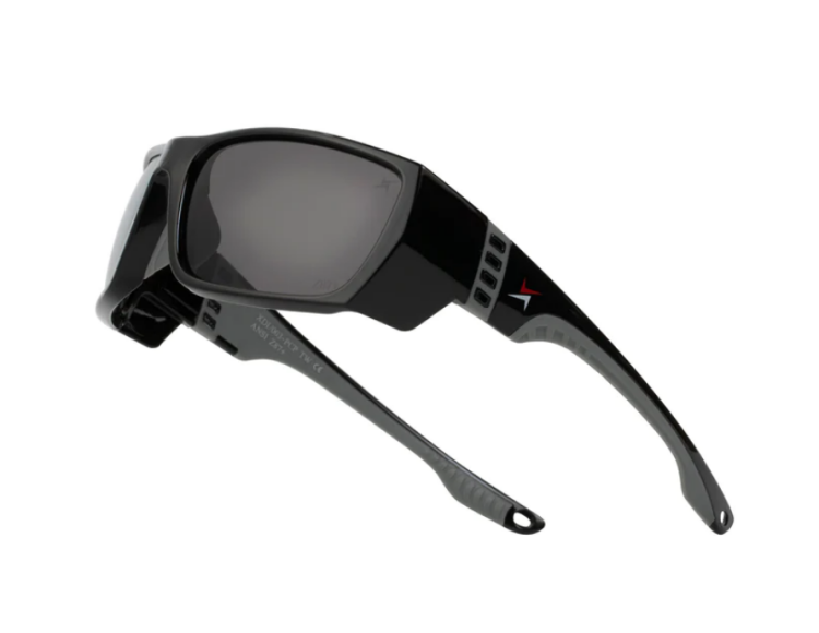 EyeframesInt-XP-11003-PC-SD, Smoke Lens Safety Sunglasses, Assorted Colors