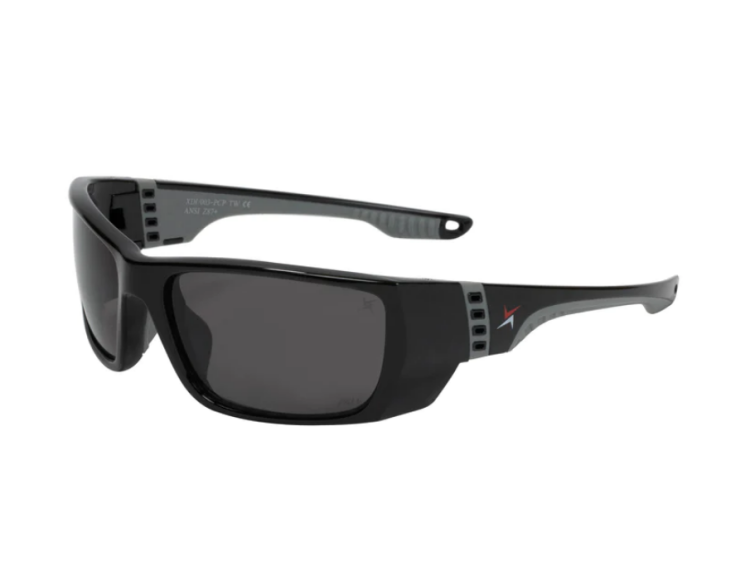 EyeframesInt-XP-11003-PC-SD, Smoke Lens Safety Sunglasses, Assorted Colors