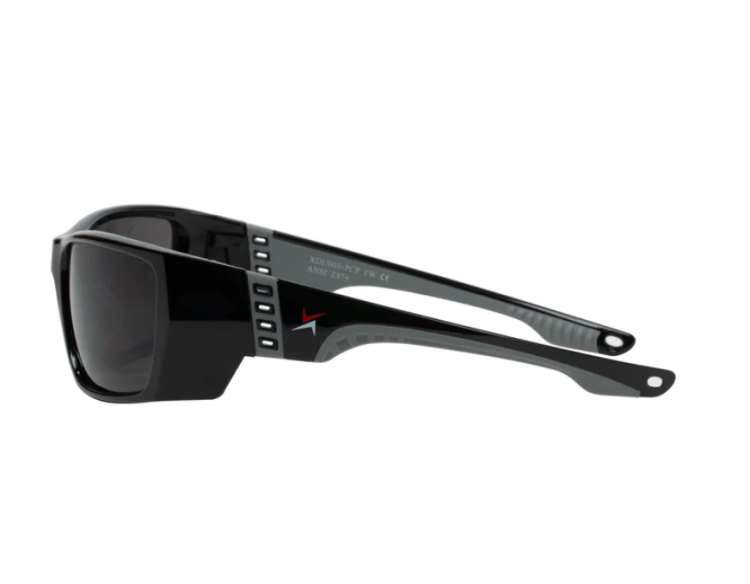 EyeframesInt-XP-11003-PC-SD, Smoke Lens Safety Sunglasses, Assorted Colors