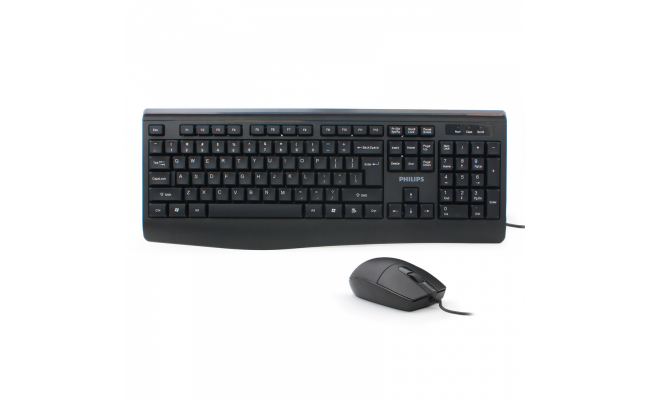 PHILIPS WIRED KEBOARD AND MOUSE C284