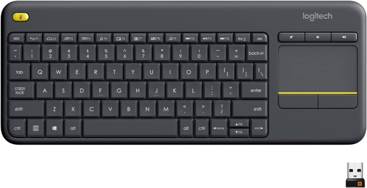 LOGITECH K400 TOUCH WIRELESS KEYBOARD & MOUSE TOUCH 