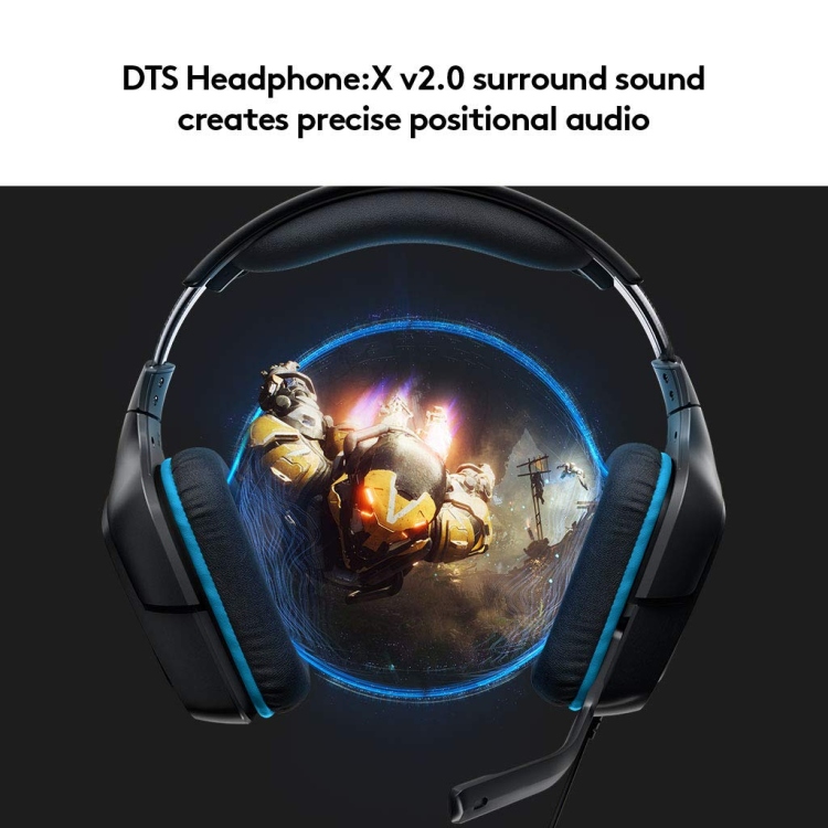 LOGITECH GAMING HEADSET BACKLIT G431