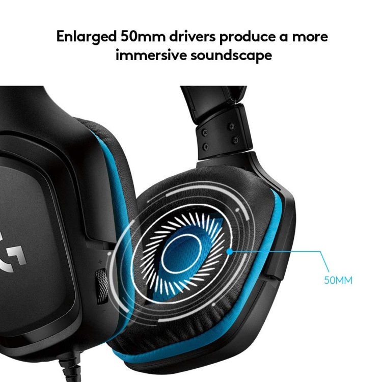 LOGITECH GAMING HEADSET BACKLIT G431