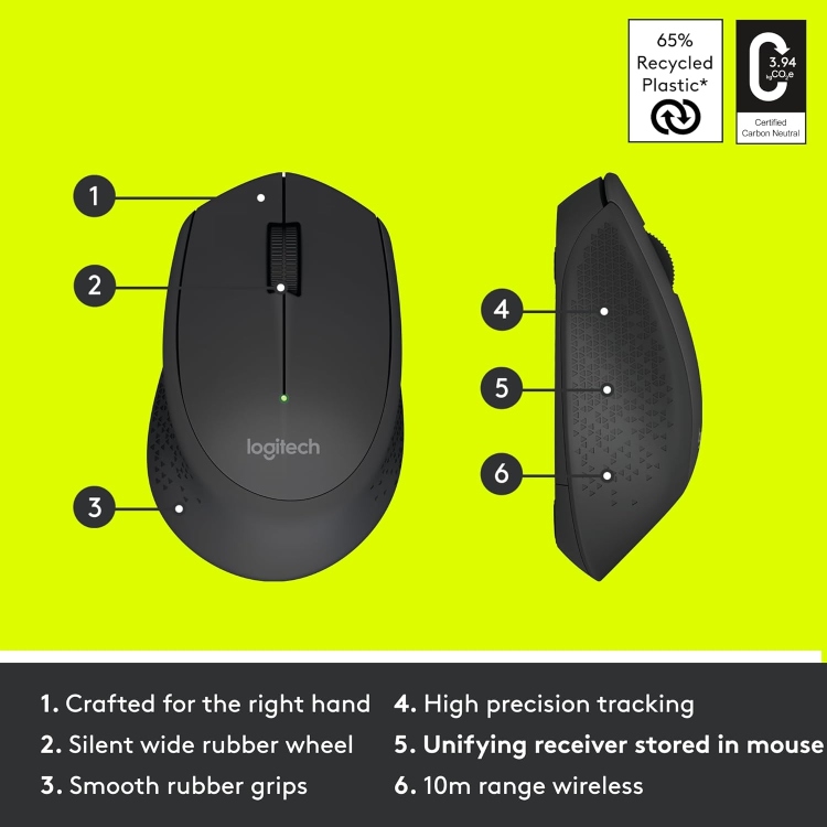 LOGITECH WIRELESS MOUSE M280