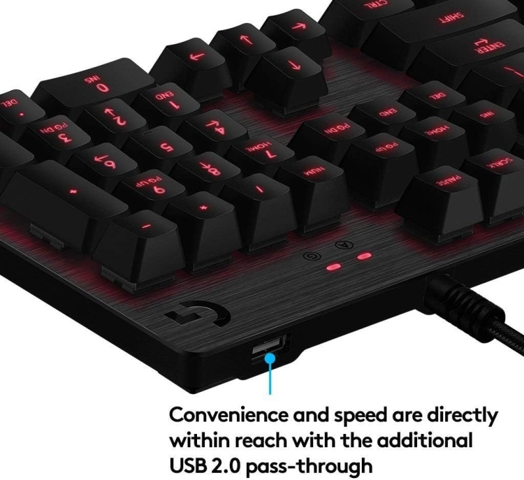 LOGITECH G413 CARBON MECHANICAL GAMING KEYBOARD