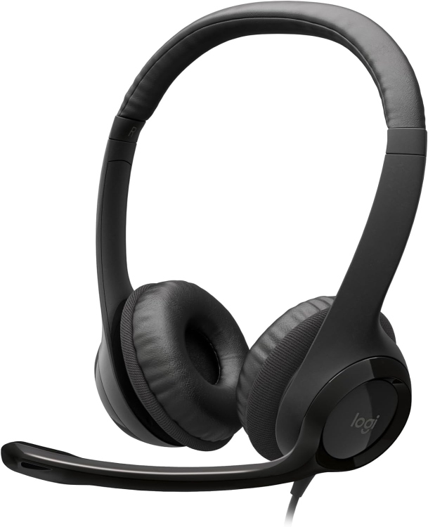 LOGITECH H390 USB HEADSET WITH NOISE-CANCELLING MIC