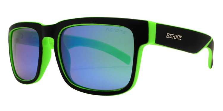 EyeframesInt-DY-PL-11J3005 - Junior Square Flat Top Keyhole Polarized Sunglasses, Assorted Colors