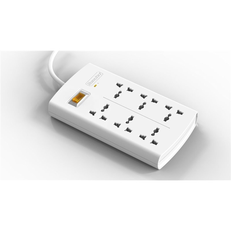 HUNTKEY SZM601 6 PORT POWER STRIP 2M