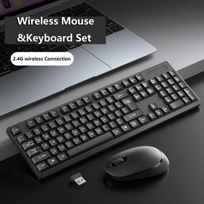 GKM520 WIRELESS KEYBOARD MOUSE SET 2.4G WIRELESS KEYBOARD COMPUTER OFFICE GAMING KEYBOARD