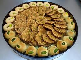 برازق وغريبه وبتي فور صحن 500 غم