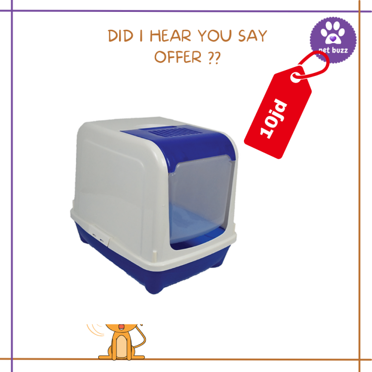 Closed litter box 45 cm crazy price 