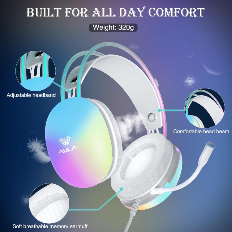 AULA S505 RGB HEADSET 7.1  USB