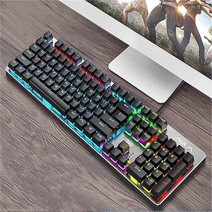  Brand	XXPLKPFA Compatible Devices	Laptop, Gaming Console, PC, Tablet, Smartphone Connectivity Technology	USB-A Keyboard Description	Mechanical Recommended Uses For Product	游戏