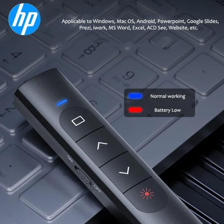 HP SS10 WIRELESS MULTI-FUNCTION SENSITIVE PRESENTER POINTER