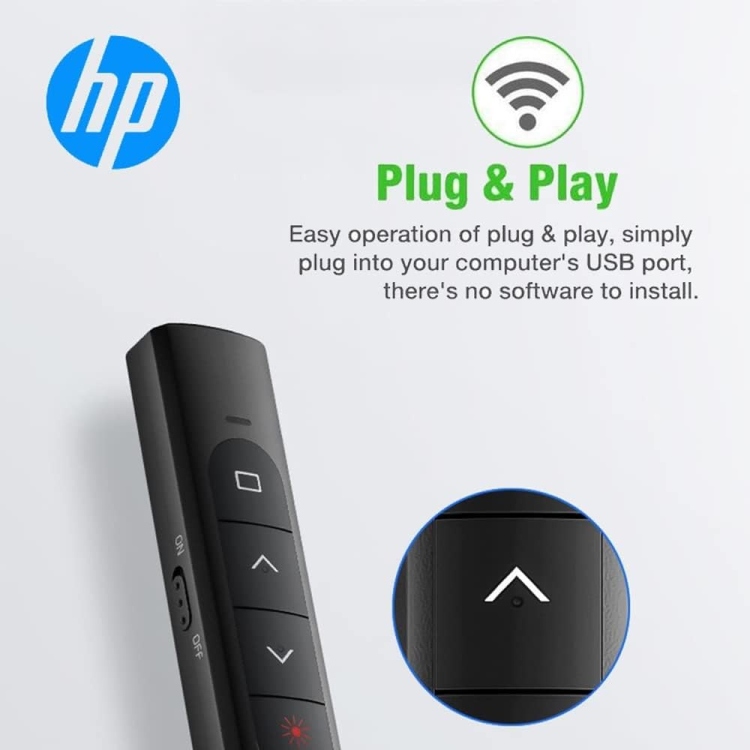 HP SS10 WIRELESS MULTI-FUNCTION SENSITIVE PRESENTER POINTER