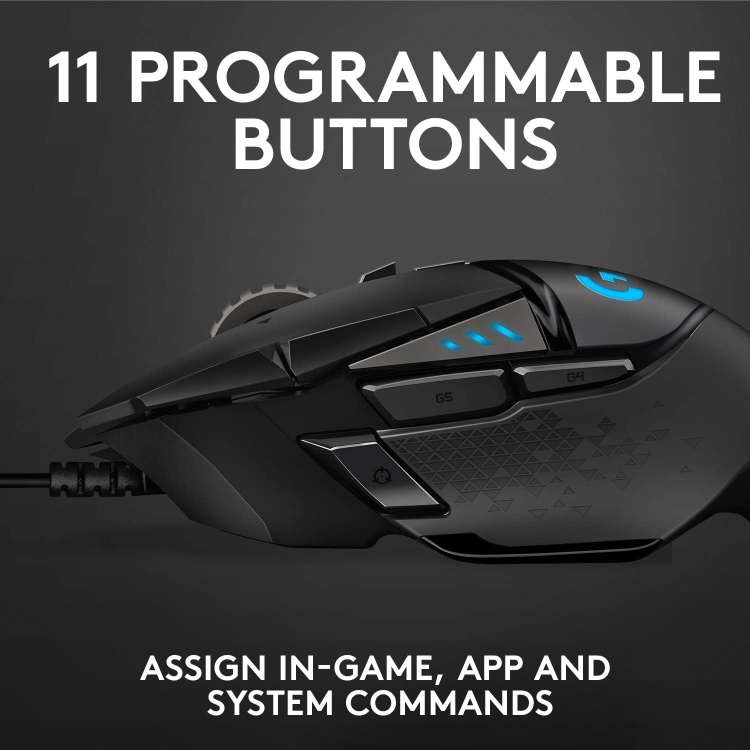 LOGITECH  MOUSE G502 HERO GAMING
