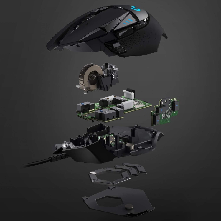 LOGITECH  MOUSE G502 HERO GAMING