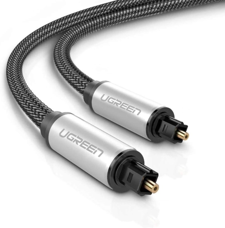 UGREEN AV108  10542 UGREEN TOSLINK OPTICAL AUDIO CABLE 1.5M