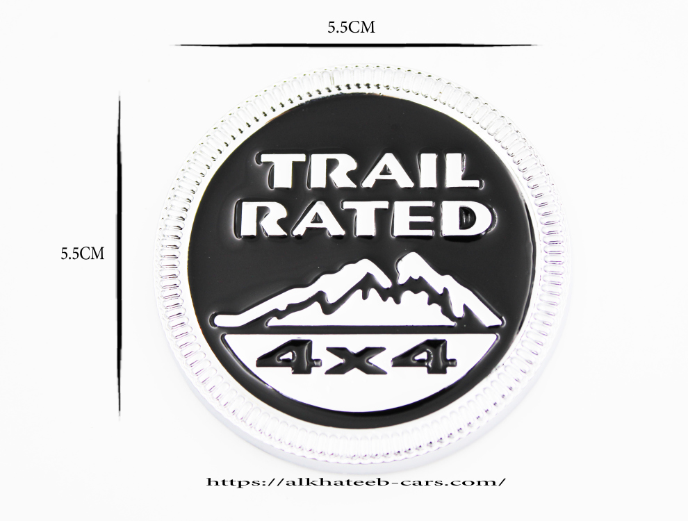 استيكر TRAIL RATED 4x4