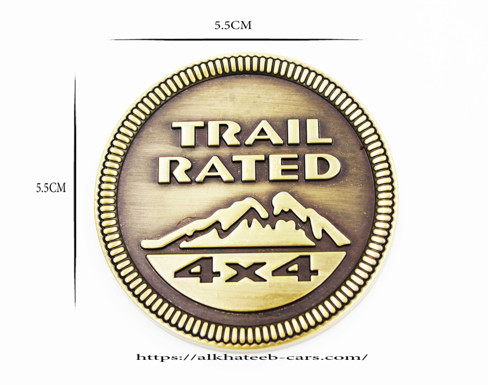 استيكر TRAIL RATED 4x4