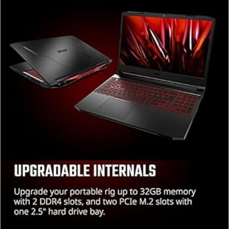 Acer Nitro 5 AN515-57-77P5 NEW 11Gen Core i7-11800H with RTX 3050TI & 16 GB DDR4 1TB SSD 15.6" IPS FHD 144Hz 