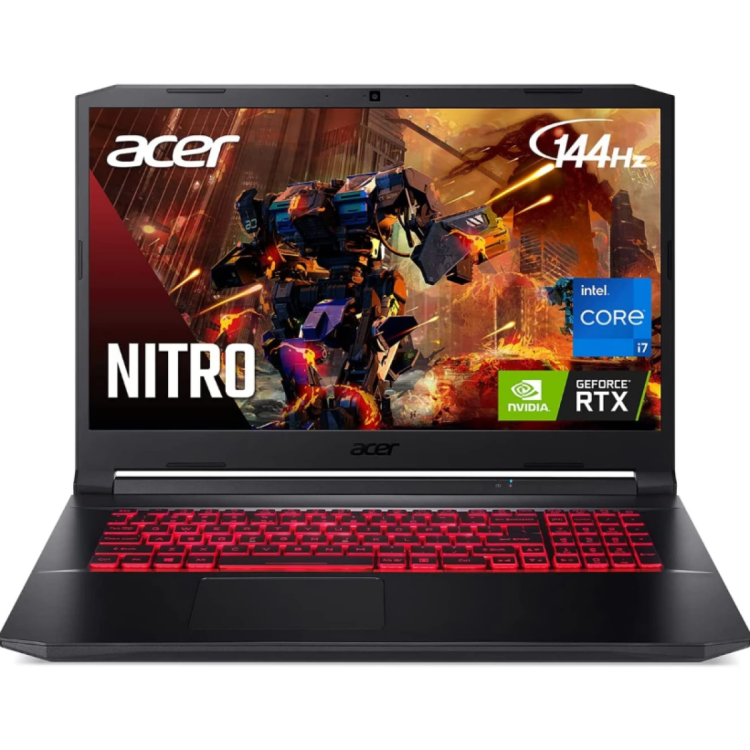 Acer Nitro 5 AN515-57-77P5 NEW 11Gen Core i7-11800H with RTX 3050TI & 16 GB DDR4 1TB SSD 15.6" IPS FHD 144Hz 