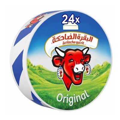 البقرة الضاحكة جبنة 24 قطعة