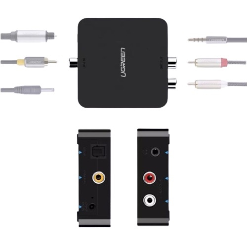 تحويلة اوبتكل الى RCA