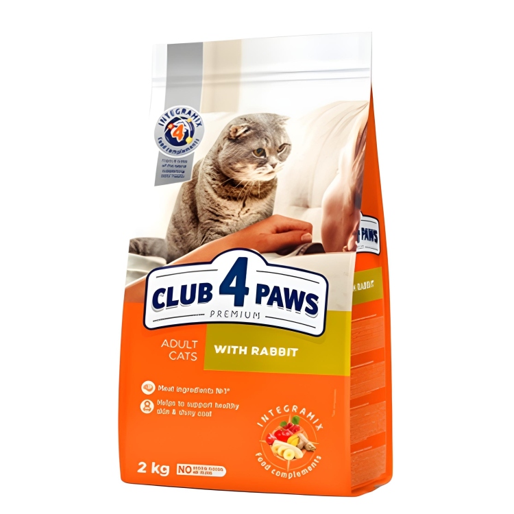 Club 4 paws بطعم الارانب 