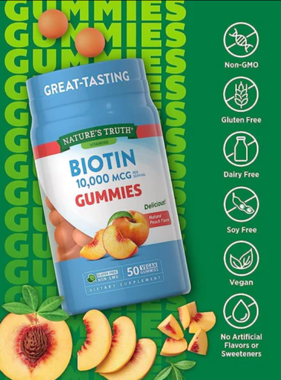 Nature's Truth, Biotin 10,000 Mcg 