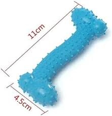 ألعاب الحيوانات الأليفة المقاومة عظمة الكلب  المطاطية للعب للأسنان والأضراس