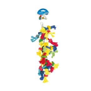 Duvo plus Rope Knots Wooden Cubes and Bell