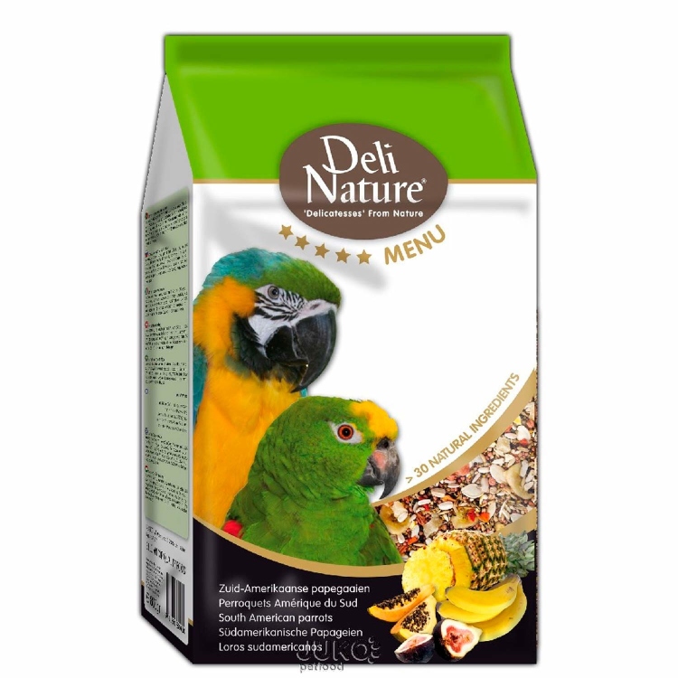 Deli nature Mix for South American Parrots 800g