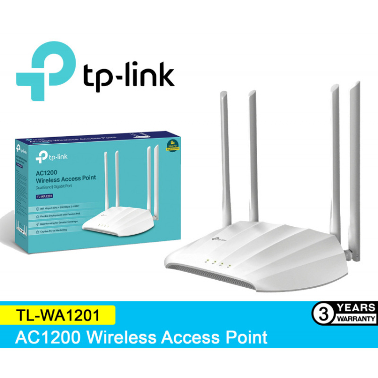 TP-LINK TL-WA1201 AC1200 WIRELESS ACCESS POINT