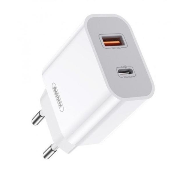 شاحن موبايل 3 امبير 20 واط USB 1،Type-C