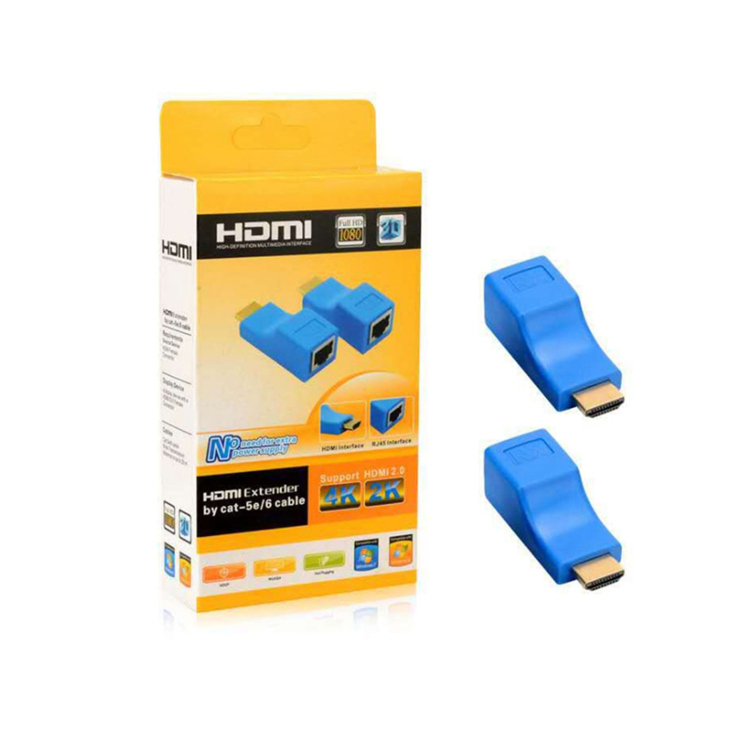 HDMI EXTENDER OVER SINGLE CAT5E /6 30M