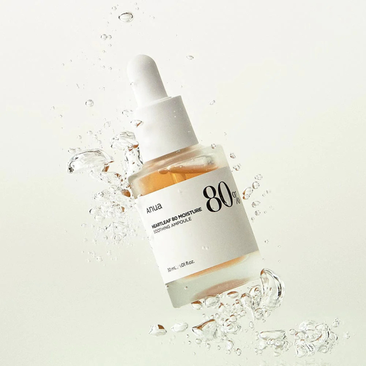 Anua, Heartleaf 80% Soothing Ampoule