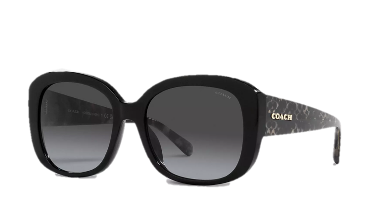 EyeframesInt-COACH-CH564-  Signature Oversized Square Sunglasses, Assorted Colors