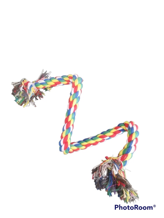 bird toy rope with bell